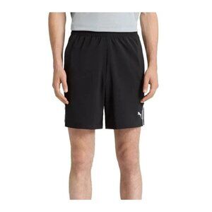 NEW Puma Mens XXL Active Woven Shorts Black Polyester & Elastane